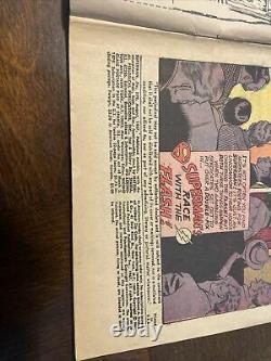 Superman #199 1967 1st Superman vs Flash race 12 Cent Comic Book