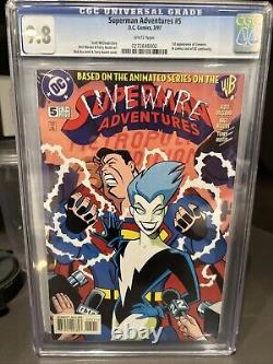 Superman Adventures #5 1st Appearance Of Livewire CGC 9.8 DC 1997