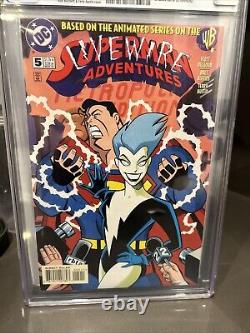 Superman Adventures #5 1st Appearance Of Livewire CGC 9.8 DC 1997