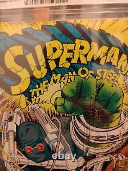 Superman The Man of Steel #18 Newsstand CGC 9.6 SS Signed Simonson 1st Doomsday