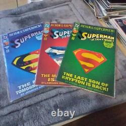 Superman comic book lot. Never opened