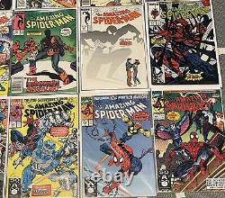 THE AMAZING SPIDER MAN 37 Comic Book Lot with KEYS! 1974-1993