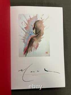 THE MARVEL ART OF DAVID MACK SIGNED hardcover with dustjacket, slipcase & card