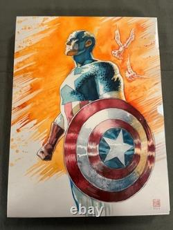 THE MARVEL ART OF DAVID MACK SIGNED hardcover with dustjacket, slipcase & card