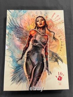 THE MARVEL ART OF DAVID MACK SIGNED hardcover with dustjacket, slipcase & card