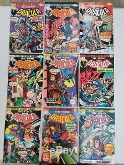 TOMB OF DRACULA COMPLETE RUN #s 1 70 FIRST APPEARANCE OF BLADE 10 13