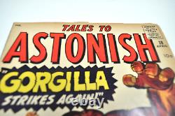Tales To Astonish #18 Gorgilla Strikes Again 1961 Comic Book Vintage April 18