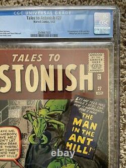 Tales To Astonish 27 CGC NR! Buy Now! 1st Ant-Man KEY Silver Age Comic CBCS PGX