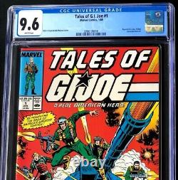 Tales of G. I. Joe #1 (Marvel 1988)? CGC 9.6 White? REPRINTS GI JOE 1! Comic