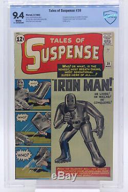 Tales of Suspense #39 CBCS 9.4 Origin and 1st Appearance of Iron Man Blue Label