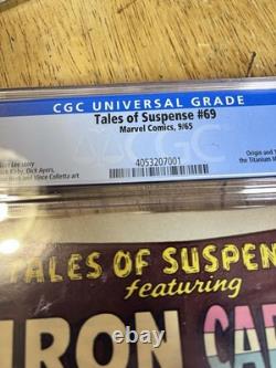 Tales of Suspense #69 (Marvel Comics September 1965) CGC 5.5 Stan Lee Story