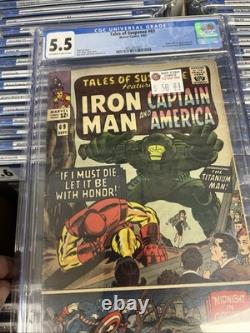 Tales of Suspense #69 (Marvel Comics September 1965) CGC 5.5 Stan Lee Story
