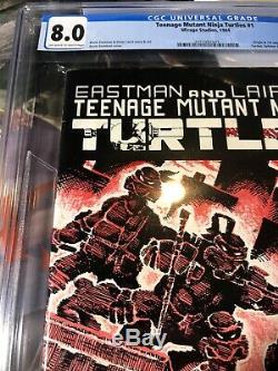 Teenage mutant ninja turtles 1 First Print Cgc 8.0