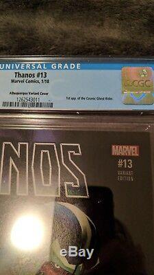 Thanos 13 CGC 9.8 125 Albuquerque Variant 1st Appearance of Cosmic Ghost Rider