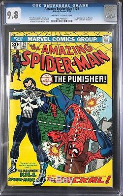 The Amazing Spider-Man #129 CGC 9.8 1st app. Of the Punisher! KEY ISSUE! L@@K