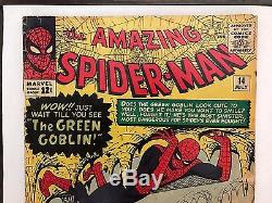 The Amazing Spider-Man #14 Green Goblin Marvel comic book July 1964