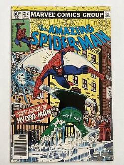 The Amazing Spiderman Comic Book Lot 1st Hydro-man App. High Grade Marvel Comi