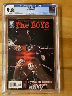 The Boys 1 CGC 9.8 White Pages DC Wildstorm 1st App Billy Butcher Key