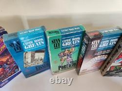 The Comic Book Greats Stan Lee Fifteen VHS Video Tape Collection Two New-Sealed