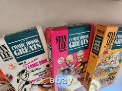 The Comic Book Greats Stan Lee Fifteen VHS Video Tape Collection Two New-Sealed