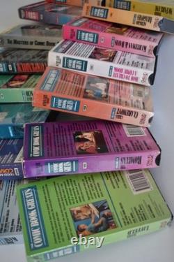 The Comic Book Greats Stan Lee Fifteen VHS Video Tape Collection Two New-Sealed
