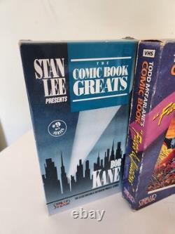 The Comic Book Greats Stan Lee Fifteen VHS Video Tape Collection Two New-Sealed