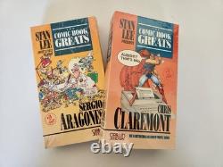 The Comic Book Greats Stan Lee Fifteen VHS Video Tape Collection Two New-Sealed