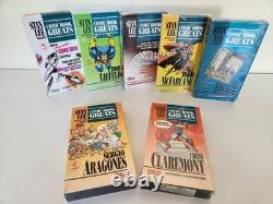 The Comic Book Greats Stan Lee Fifteen VHS Video Tape Collection Two New-Sealed