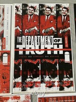 The DEPARTMENT Of TRUTH (5) comic Set #1 2 3 4 5 iMAGE 1st print Unread Sharp