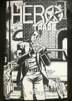 The Hero Trade Comic Secret Bad Idea B & W Comic Book