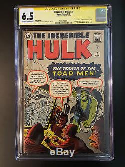 The Incredible Hulk # 1-6 Cgc Ss Lee 1st Hulk L@@k @ It! Run Avengers Iron Man