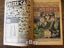 The Incredible Hulk #181 1st Appearance of Wolverine FN MVS stamp intact