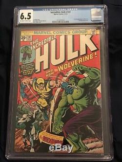 The Incredible Hulk #181 CGC 6.5 OFF-WHITE TO WHITE PAGES