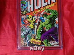 The Incredible Hulk #181, CGC 8.0 First Full Wolverine New Case No Reserve