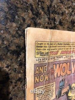 The Incredible Hulk #181 NO COVER 1st WOLVERINE