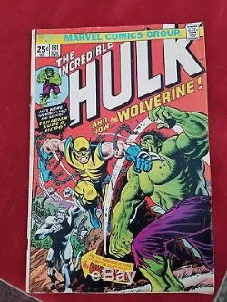 The Incredible Hulk #181 (Nov 1974, Marvel) 1st Appearance Wolverine
