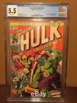 The Incredible Hulk #181 (Nov 1974, Marvel) CGC 5.5