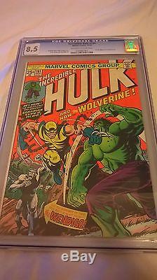 The Incredible Hulk #181 (Nov 1974, Marvel) CGC 8.5 1st appearance of Wolverine