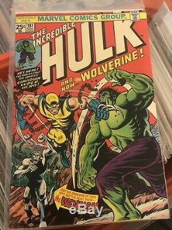 The Incredible Hulk #181 (Nov 1974, Marvel) High Grade With Mvs Unpressed