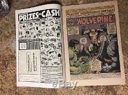 The Incredible Hulk #181 (Nov 1974, Marvel) stamp intact first wolverine