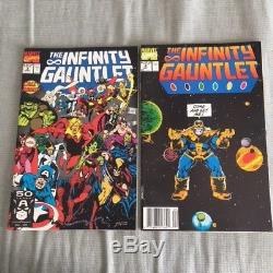 The Infinity Gauntlet 1-6 Complete Series! Avengers Infinity War. Marvel Comics