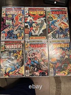 The Invaders Lot of 16. #s 1, 13, 17, 21, 25-28, 30, 31 33-36, 39 & 40 see desc