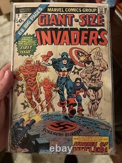 The Invaders Lot of 16. #s 1, 13, 17, 21, 25-28, 30, 31 33-36, 39 & 40 see desc