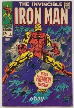The Invincible Iron Man #1 1968 Origin of Iron Man Retold Classic Issue