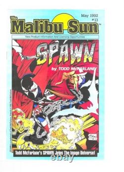The Malibu sun #13 (1992) 1st appearance of SPAWN Near Mint 9.2