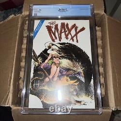 The Maxx #1 (1993) NEWSSTAND VARIANT CGC 9.6 Very Rare! White Pages! ID