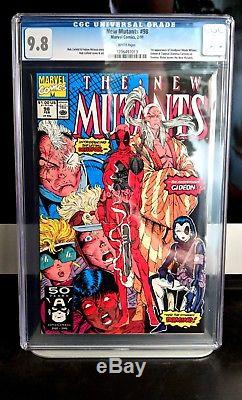The New Mutants #98 CGC 9.8 1st appearance Deadpool Rare Hot Book