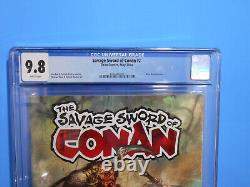 The Savage Sword of Conan 2 CGC 9.8, Dave Dorman Cover A, Titan Comics 2024