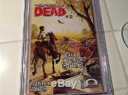 The Walking Dead #1 CGC 9.6 WHITE PAGES Rick Grimes FIRST PRINT