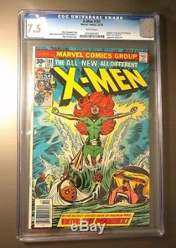 The X-Men #101 1976 CGC 7.5 VF- 1st Phoenix Movie Auction NR